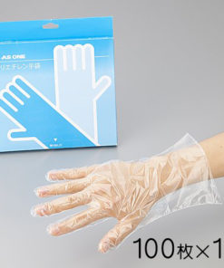 2-4973-51 Polyethylene Glove Standard Standard Thickness L Box Sale 1000 Pcs