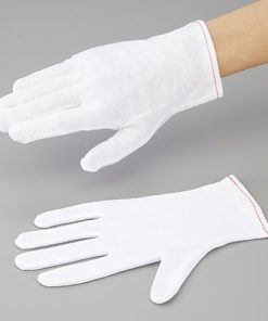 1-547-03 ASPURE Cotton Smooth Gloves Without Gore M 12 Pairs