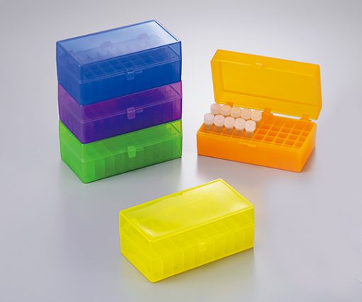 1-7932-02ã Microtube Storage Box 50 Pcs 5 Color Pack (Blue, Green, Purple, Yellow, Orange x 1 Piece)HS120033