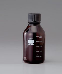 1-4568-15ã [Out of stockï¼½Glass Bottle Amber 500mLã
