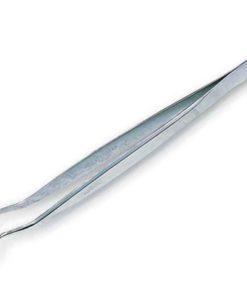 6-531-08 Stainless Steel Tweezers Dentistry Bent 160mm