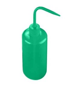 3-6120-01ã Color Identification Narrow-Mouth Washing Bottle (Azlon) GreenãWGR036P